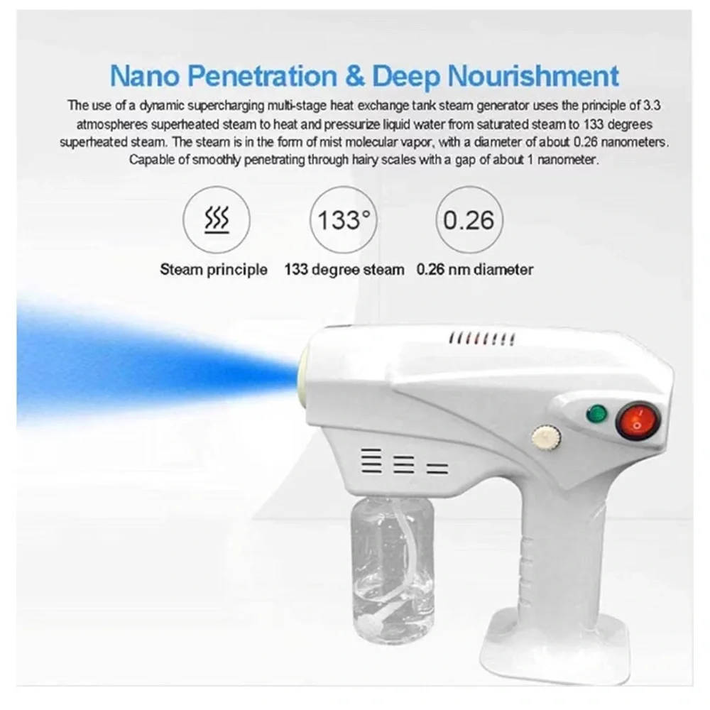 📣BOGO free any closet item equal/less value Nano Hair Steamer Gun - Picture 8 of 9